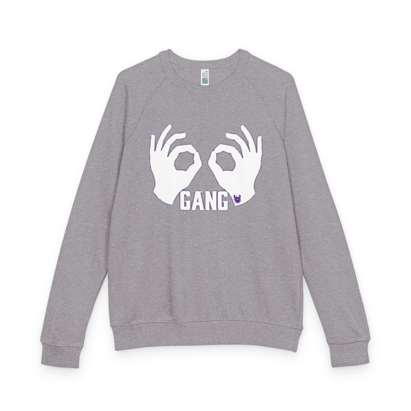 Unisex French Terry Raglan Crewneck - Griddy Gang