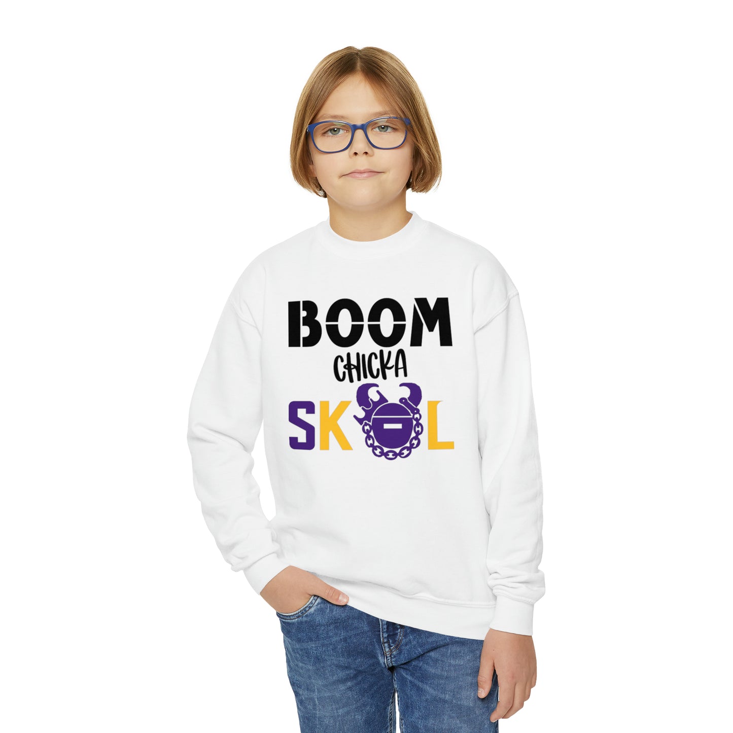 Youth Crewneck - BOOM chicka