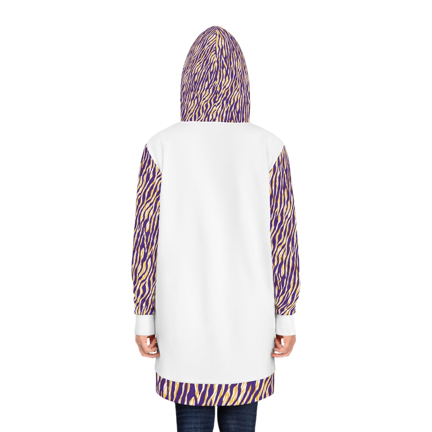Hoodie Dress - Zebra Print - It's Fine
