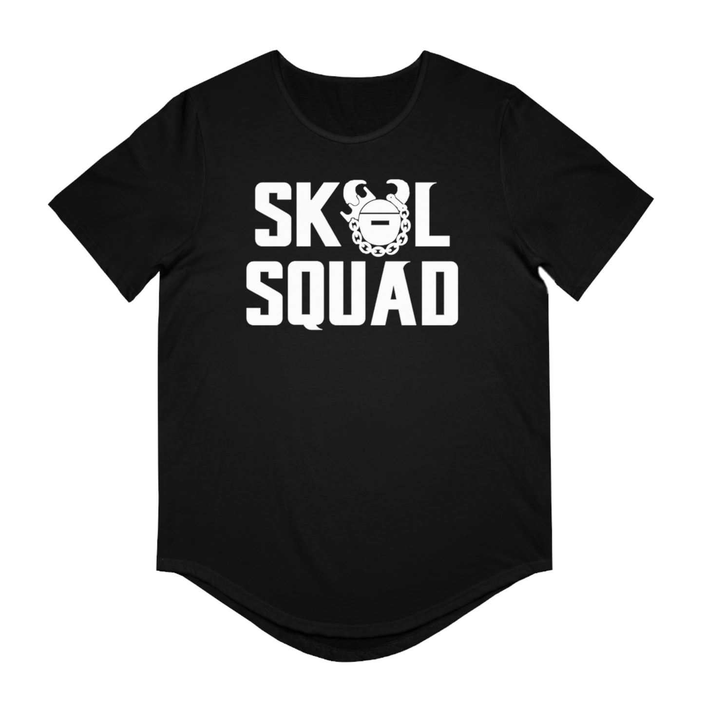Men's Curved Hem Tee - SQUAD