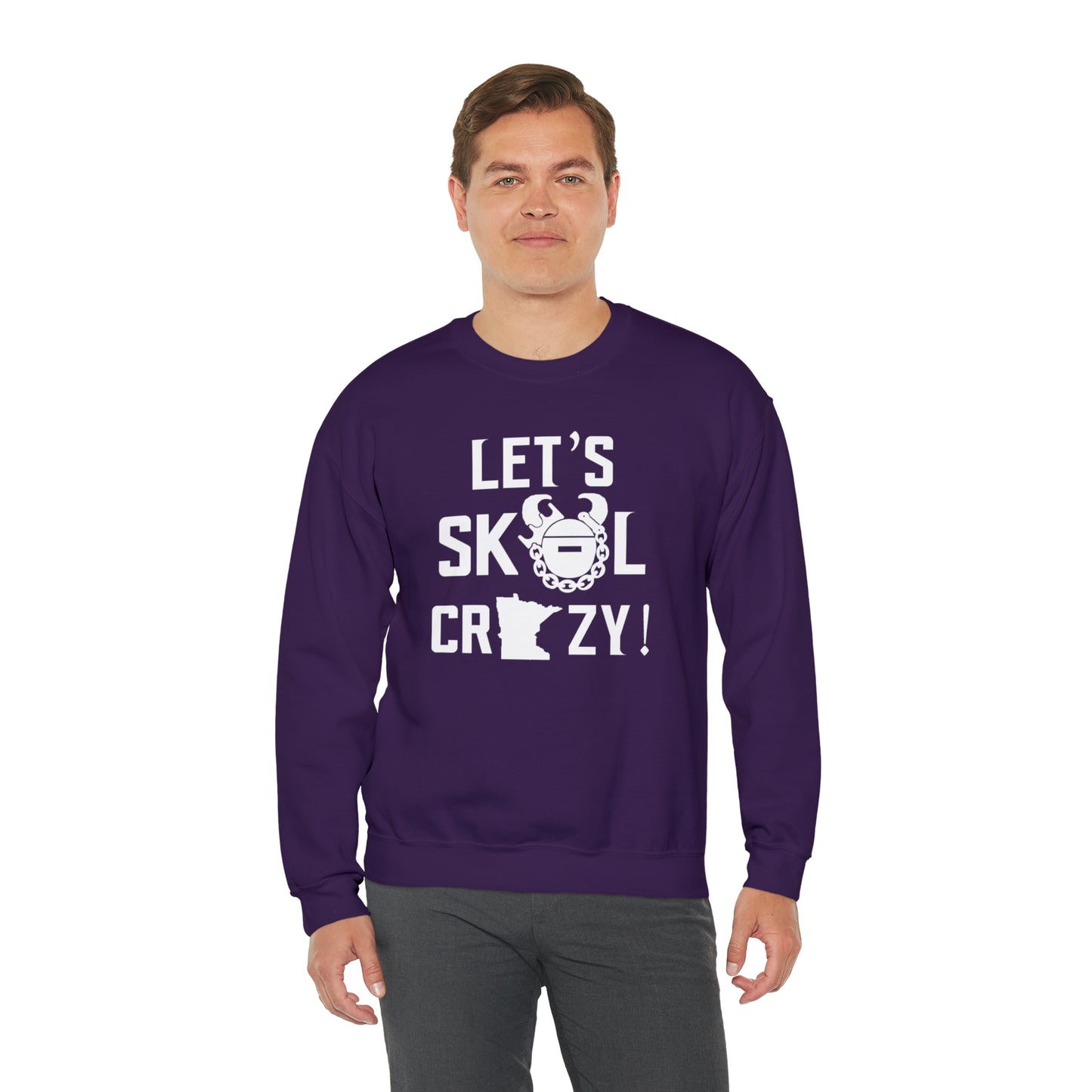 Unisex Heavy Blend™ Crewneck - Let's go Crazy!
