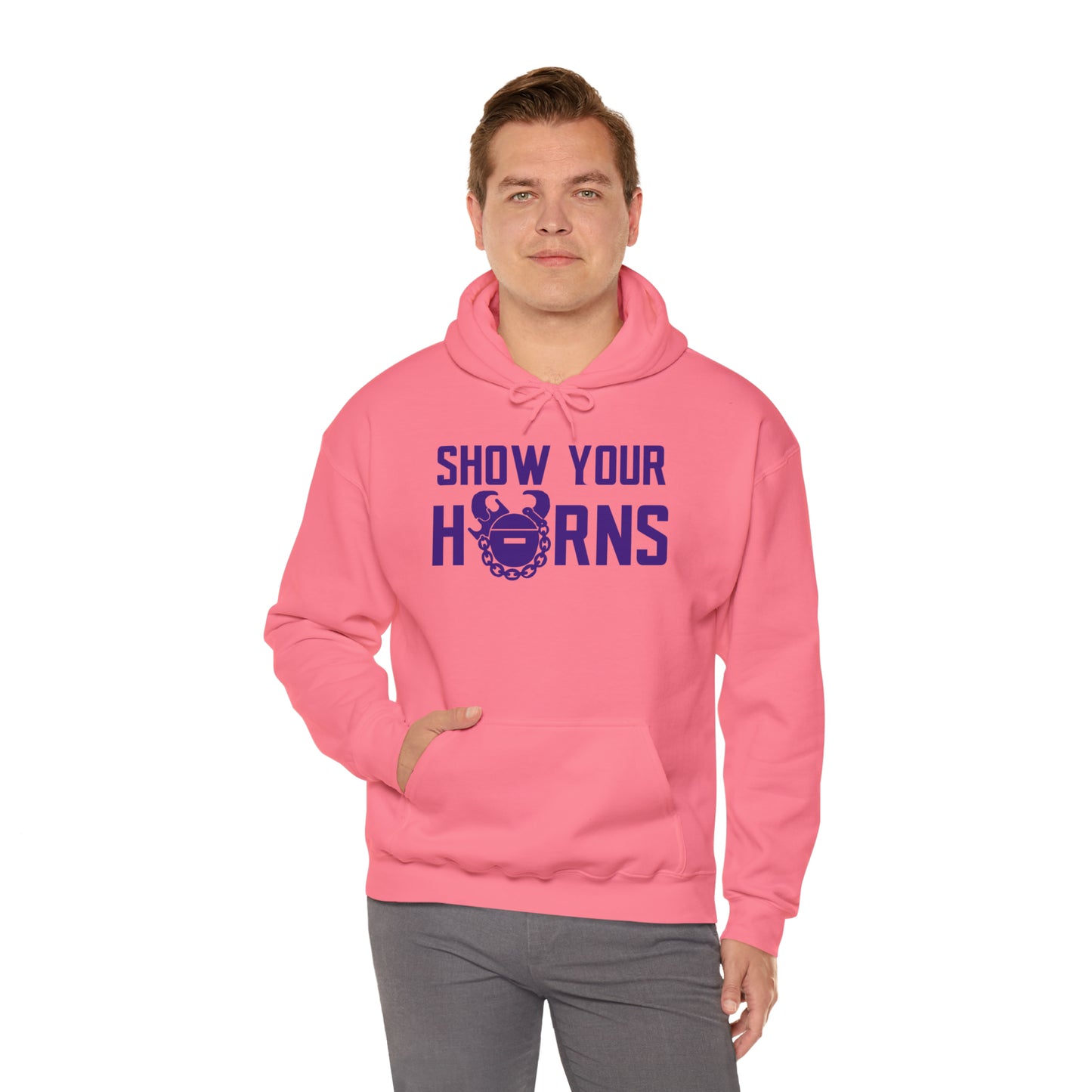 Unisex Heavy Blend™ Hoodie - Show Your Horns