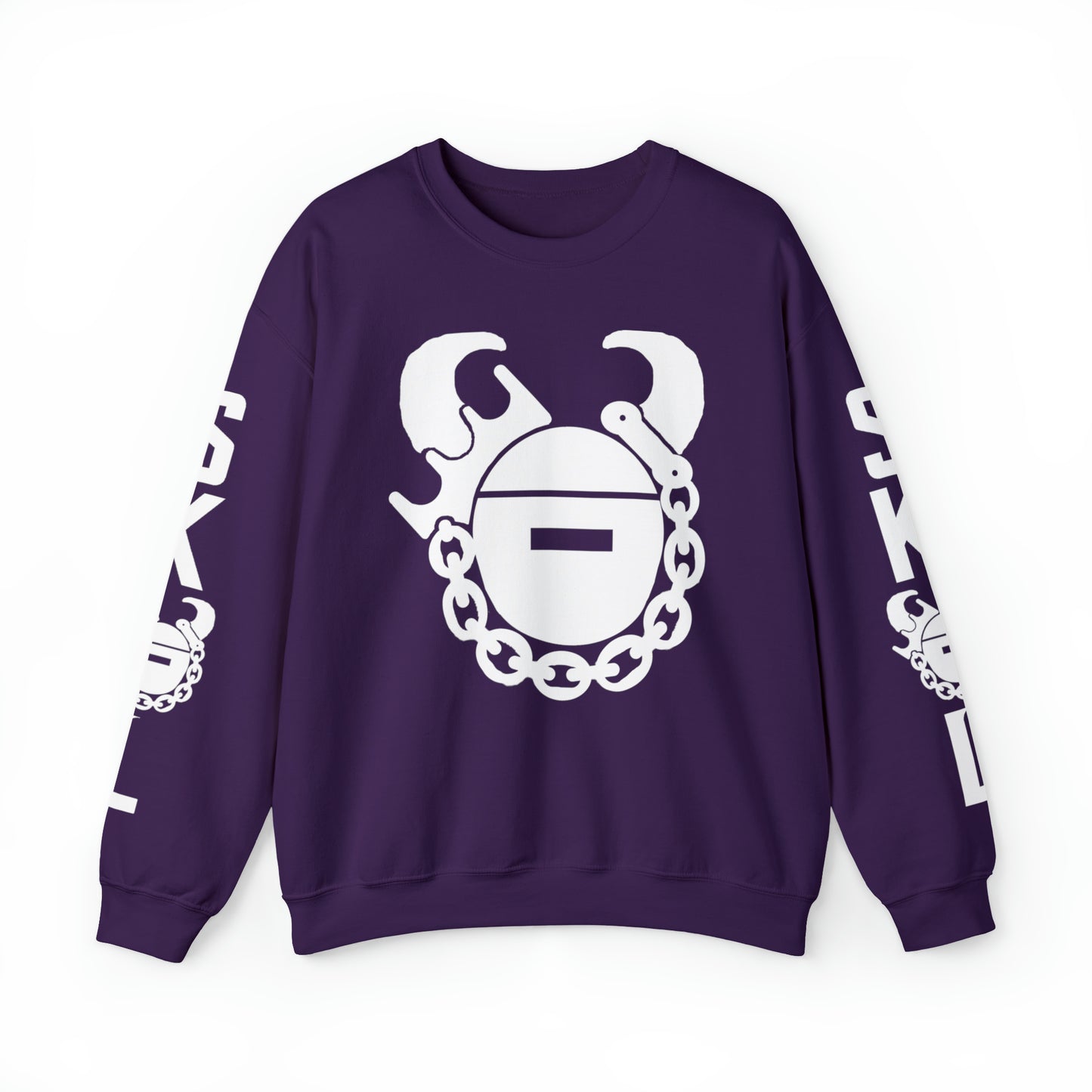 Unisex Heavy Blend™ Crewneck - Game Day Helmet + The Original (Sleeves)