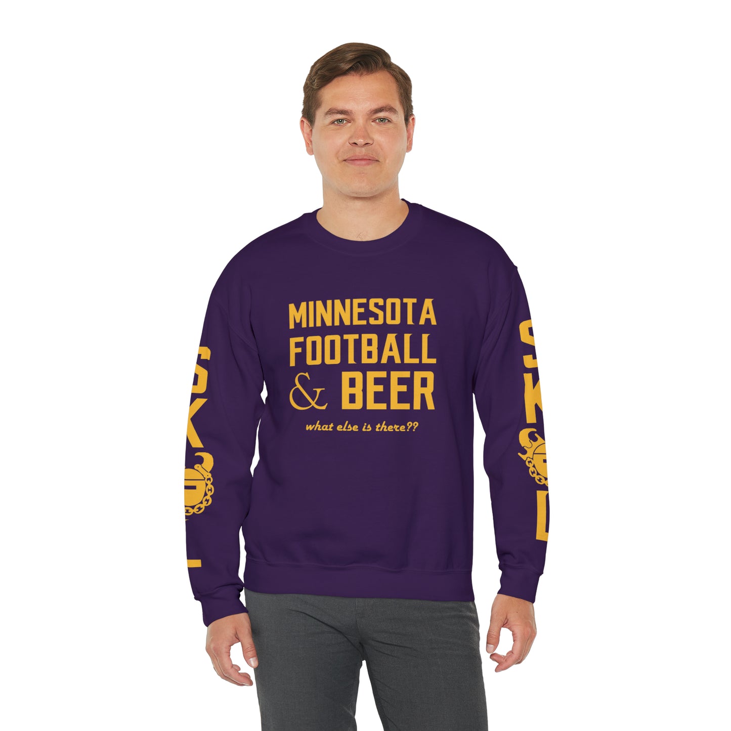 Unisex Heavy Blend™ Crewneck - What else is there?? + The Original (Sleeves)