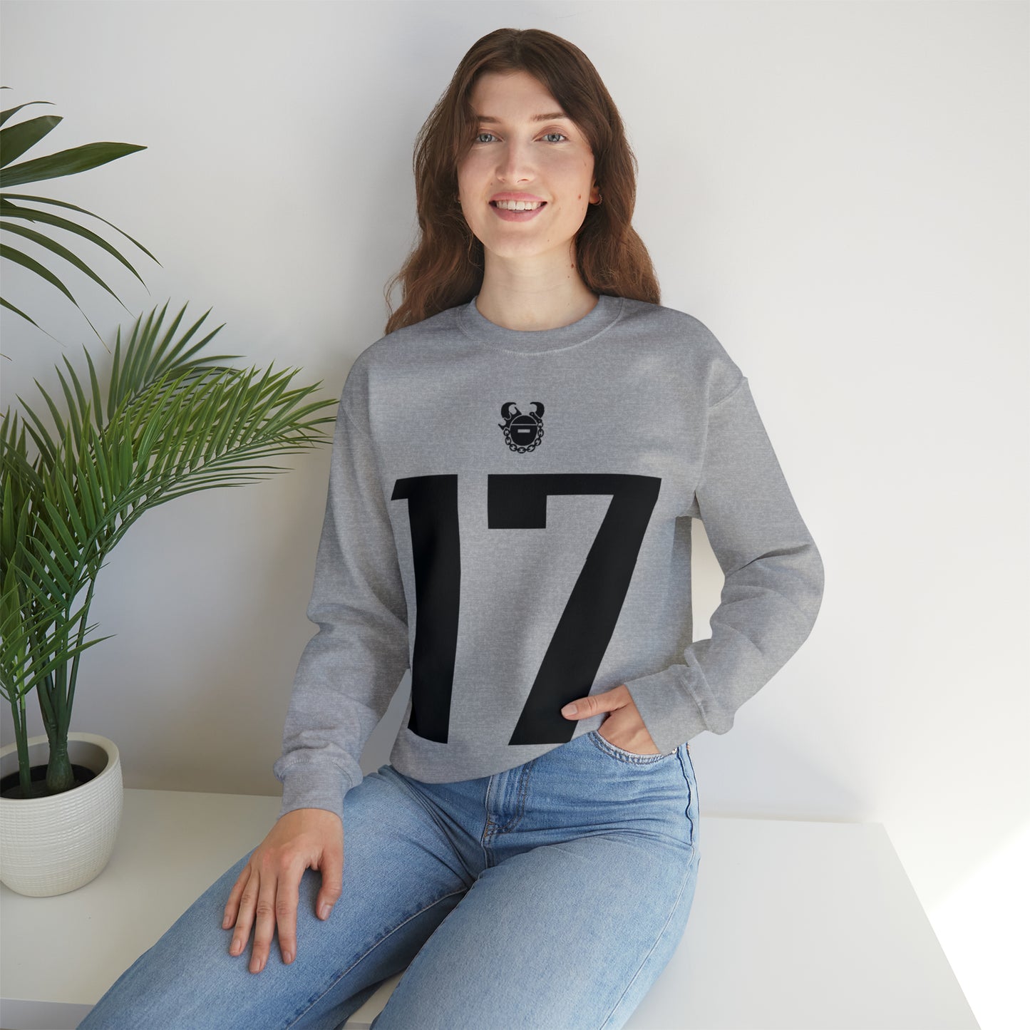 Unisex Heavy Blend™ Crewneck - Jersey #17