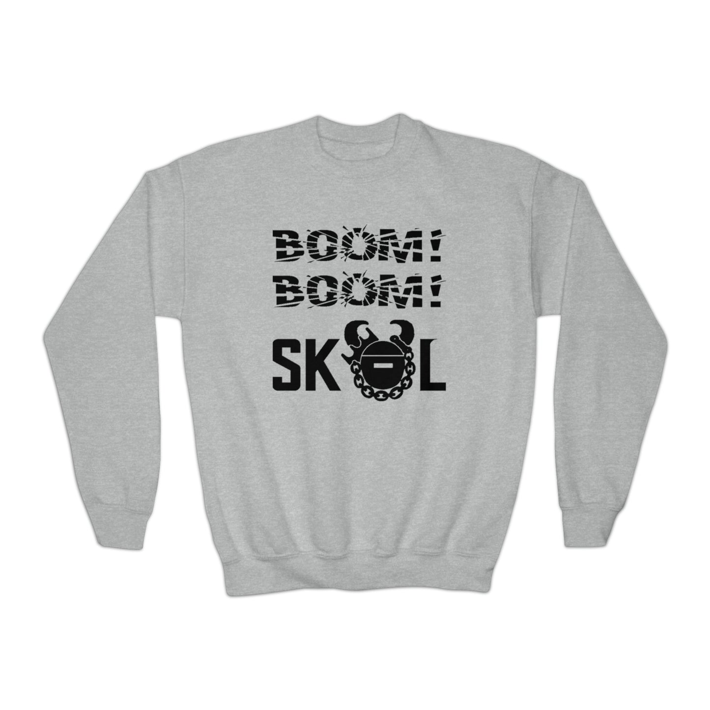 Youth Crewneck - BOOM! BOOM!
