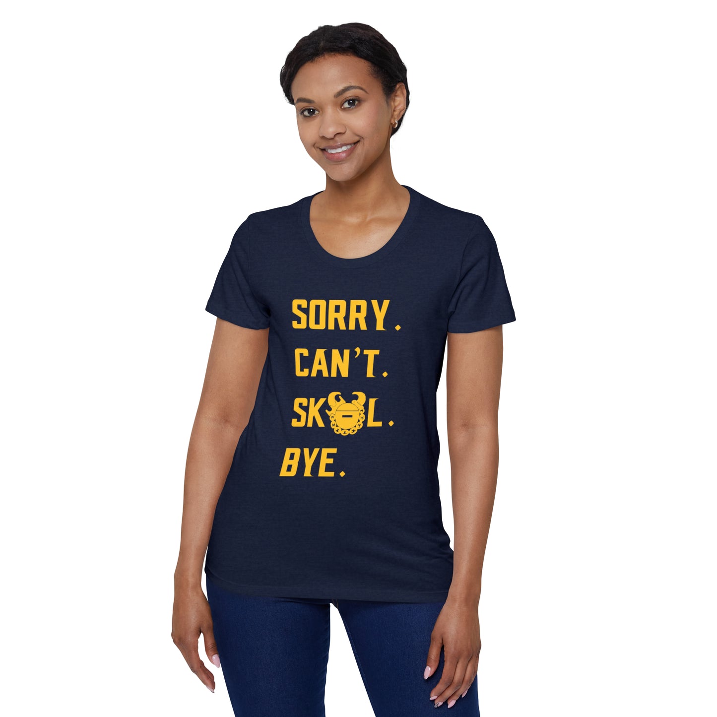 Women's Organic T - Sorry. Can't. Bye.