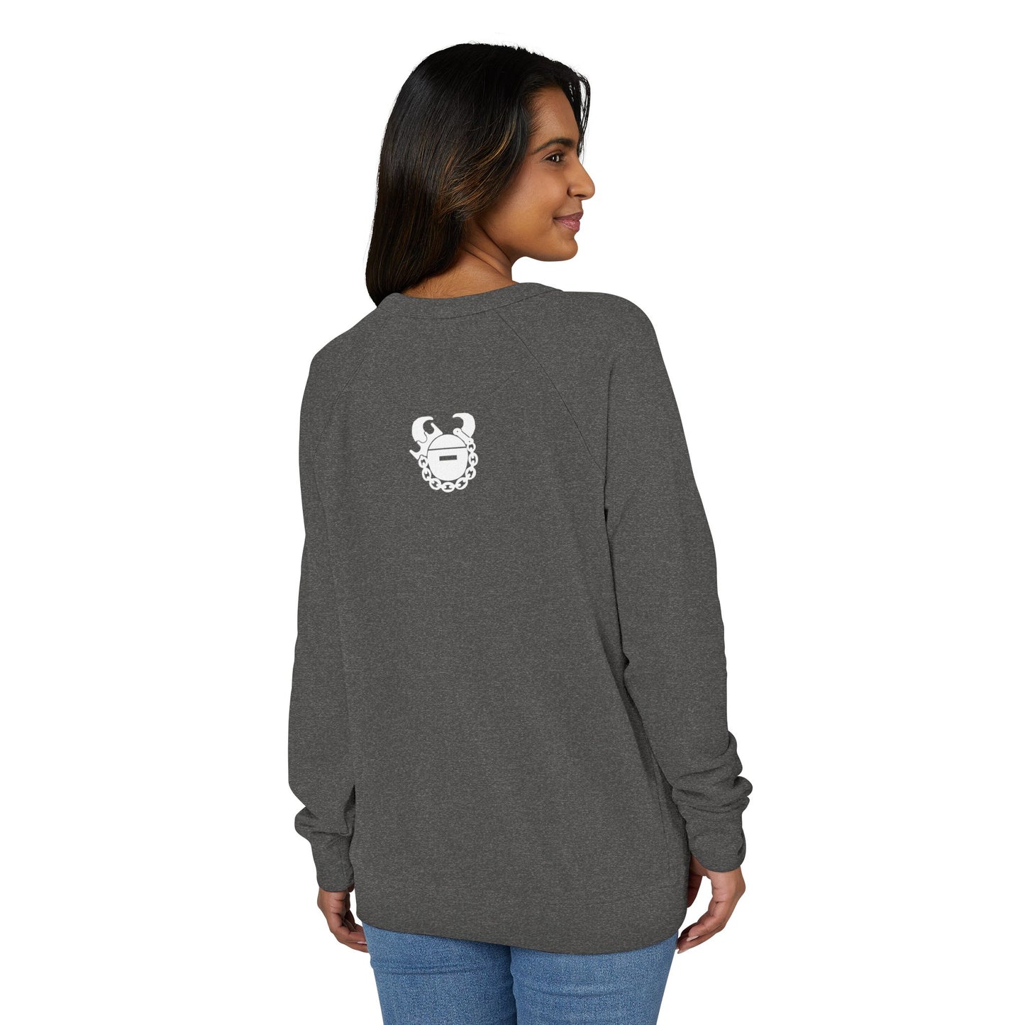 Unisex French Terry Raglan Crewneck - Girlll!