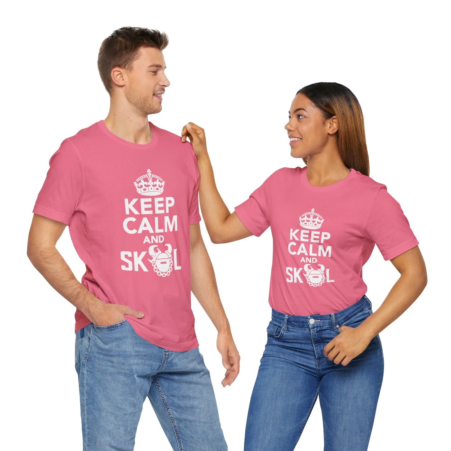 Unisex Jersey Short Sleeve Tee - Keep Calm