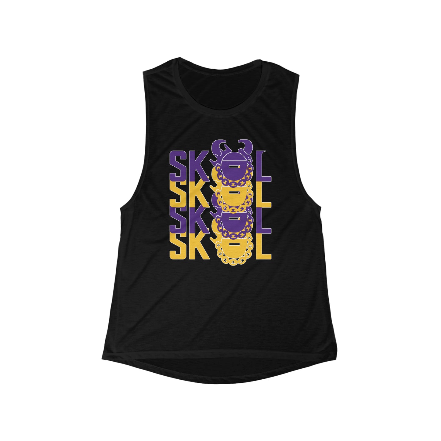 Women's Flowy Scoop Muscle Tank - 4x