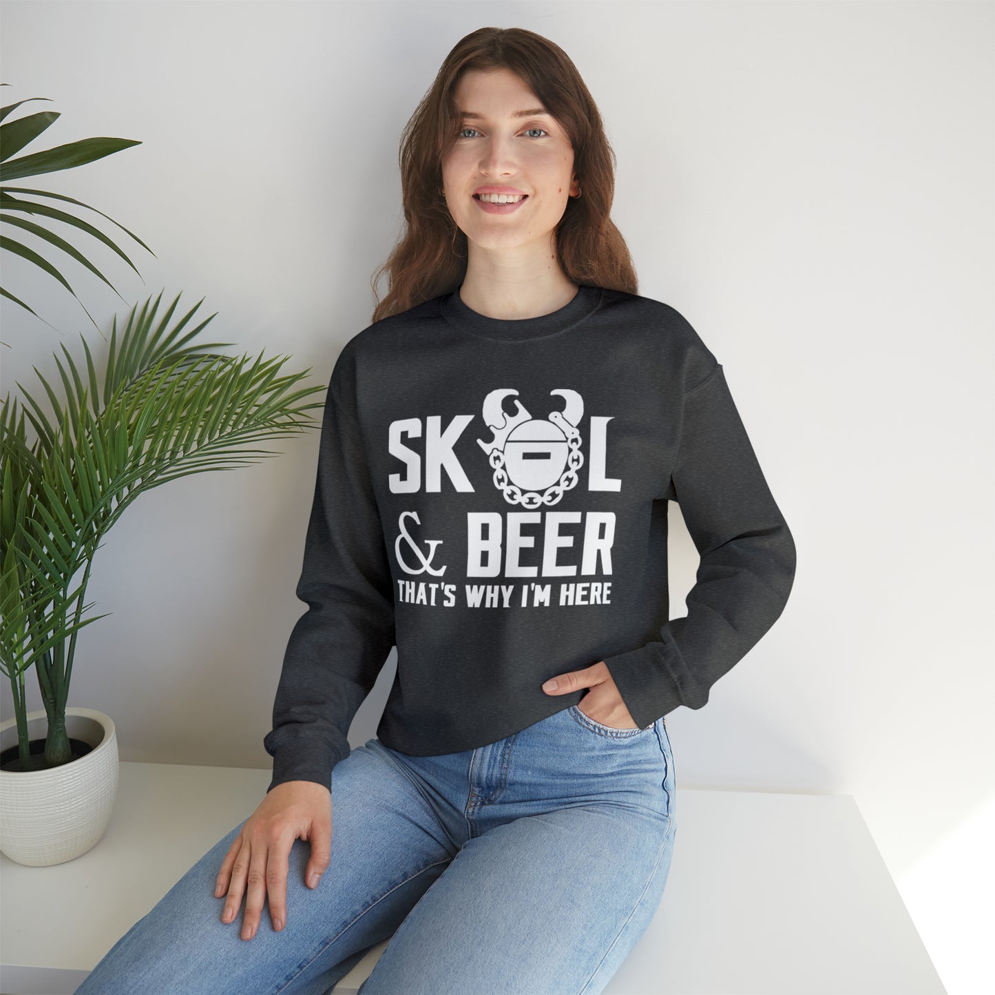 Unisex Heavy Blend™ Crewneck - & BEER
