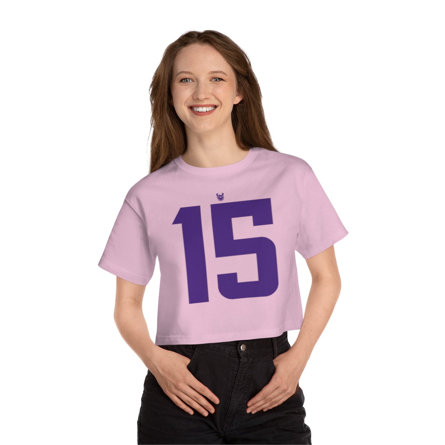 Women's Champion Heritage Cropped Top - Jersey #15