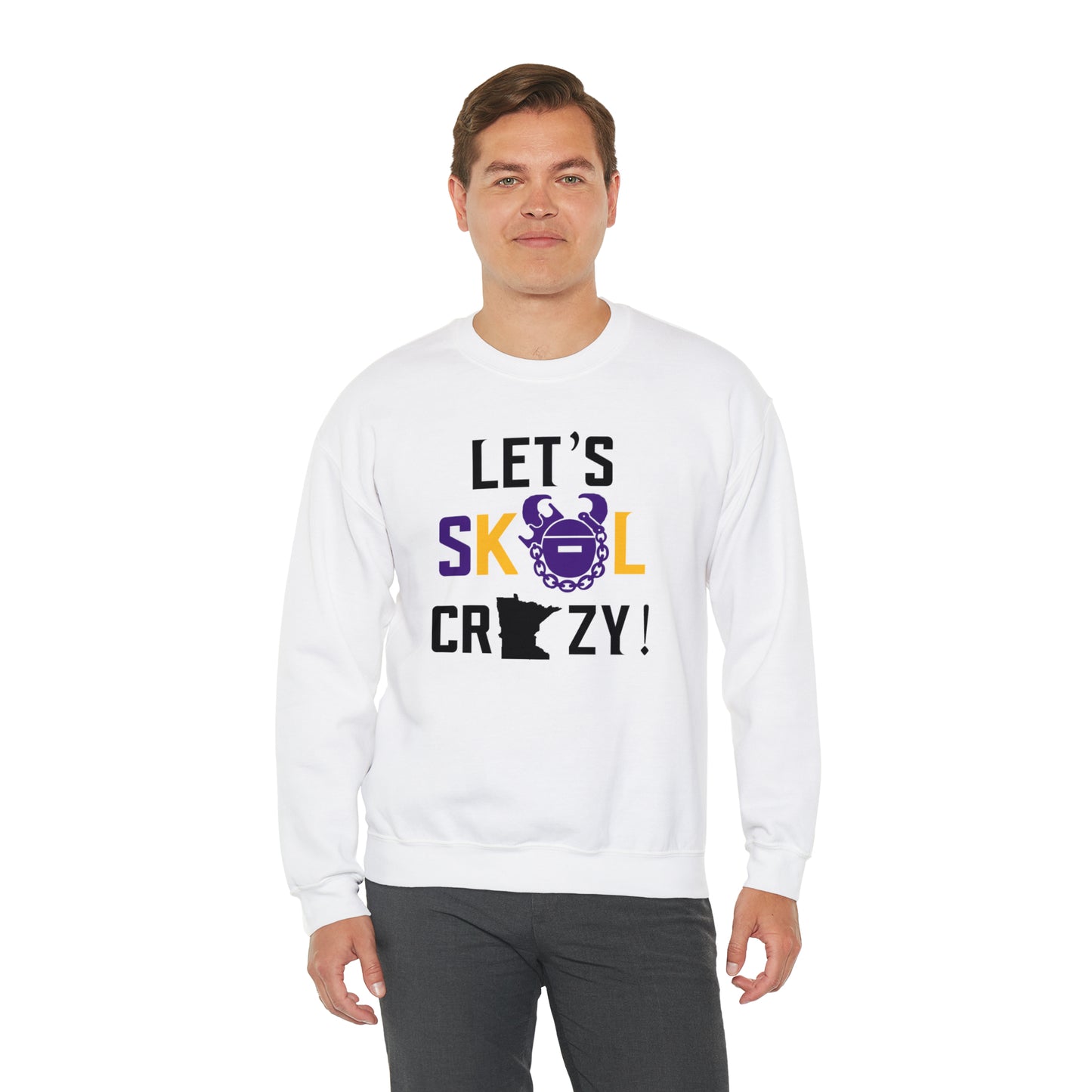 Unisex Heavy Blend™ Crewneck - Let's go Crazy!