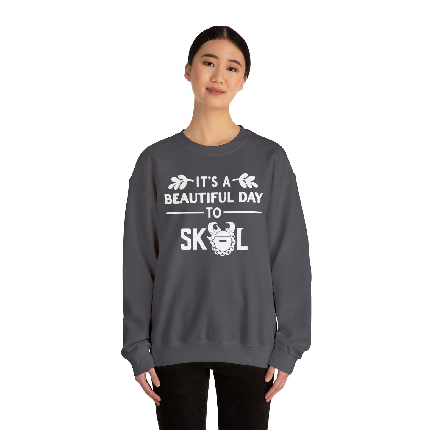 Unisex Heavy Blend™ Crewneck - It's a Beautiful Day!