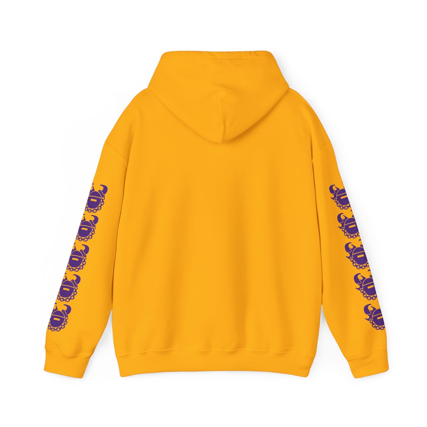 Unisex Heavy Blend™ Hooded Sweatshirt - & BEER + Game Day Helmet (Sleeves)