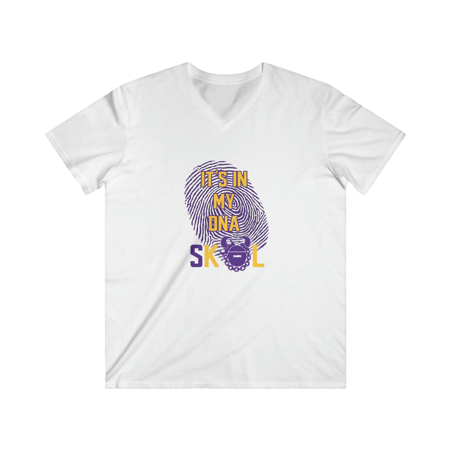 Men's Fitted V-Neck Short Sleeve - It's in my DNA