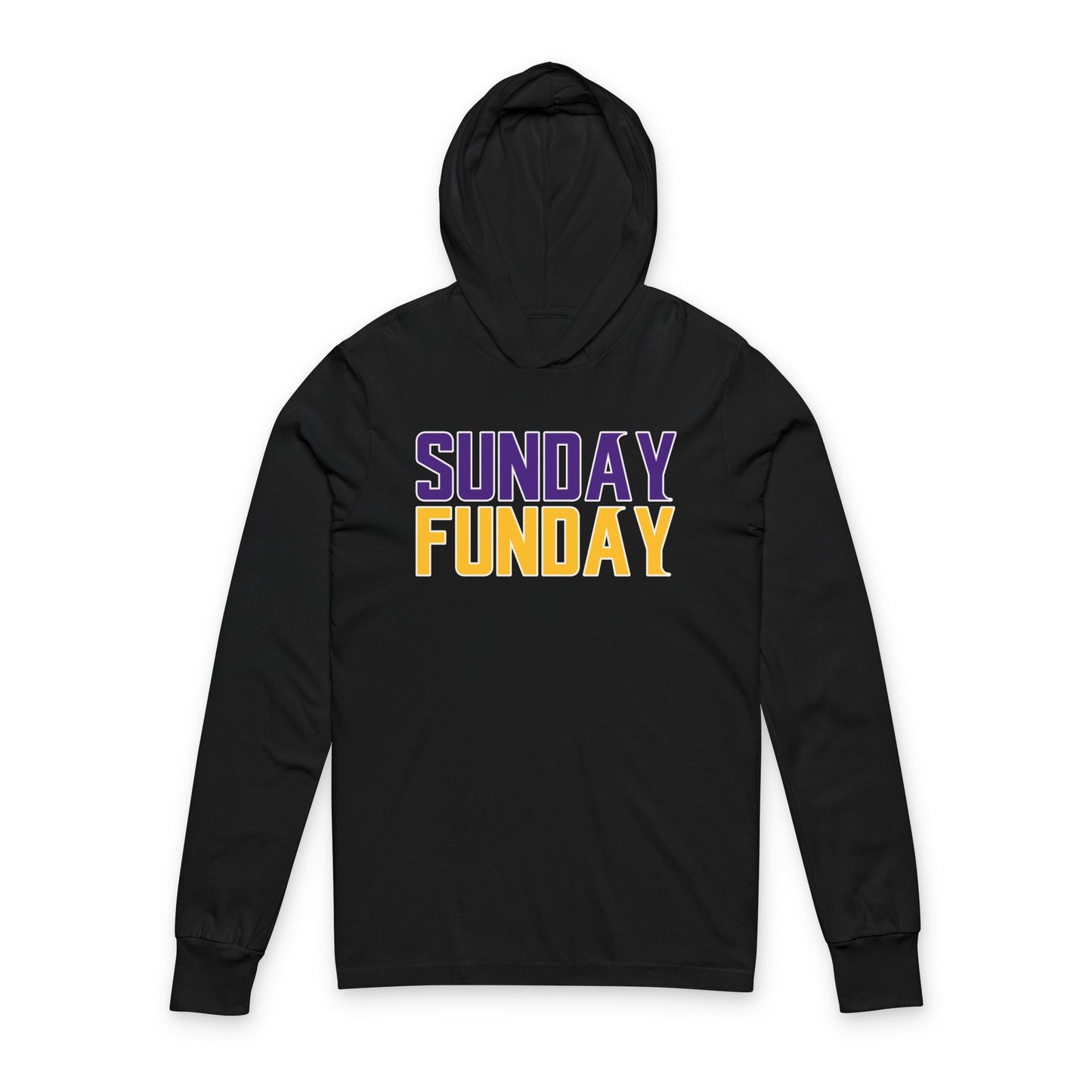 Unisex Hooded Tee - SUNDAY FUNDAY
