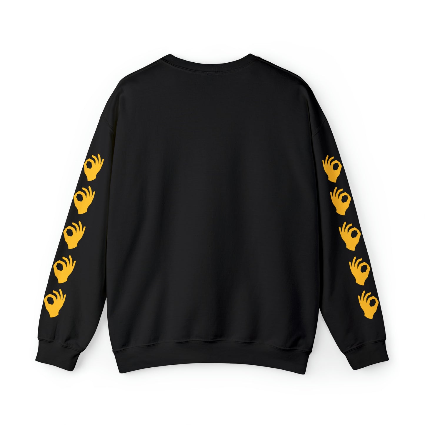 Unisex Heavy Blend™ Crewneck - Griddy Dance + Hands (Sleeves)
