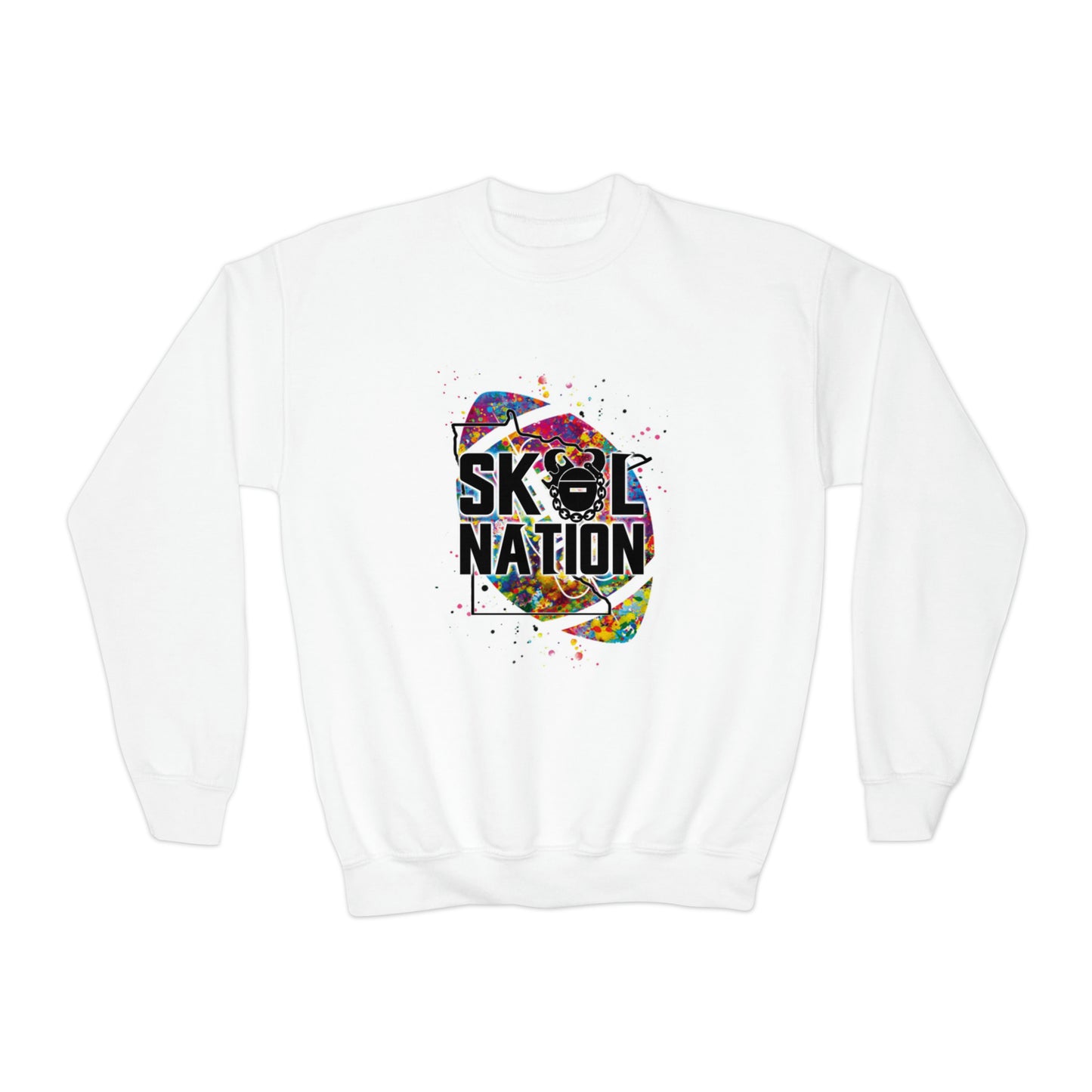 Youth Crewneck - MN Nation (Color Blast)