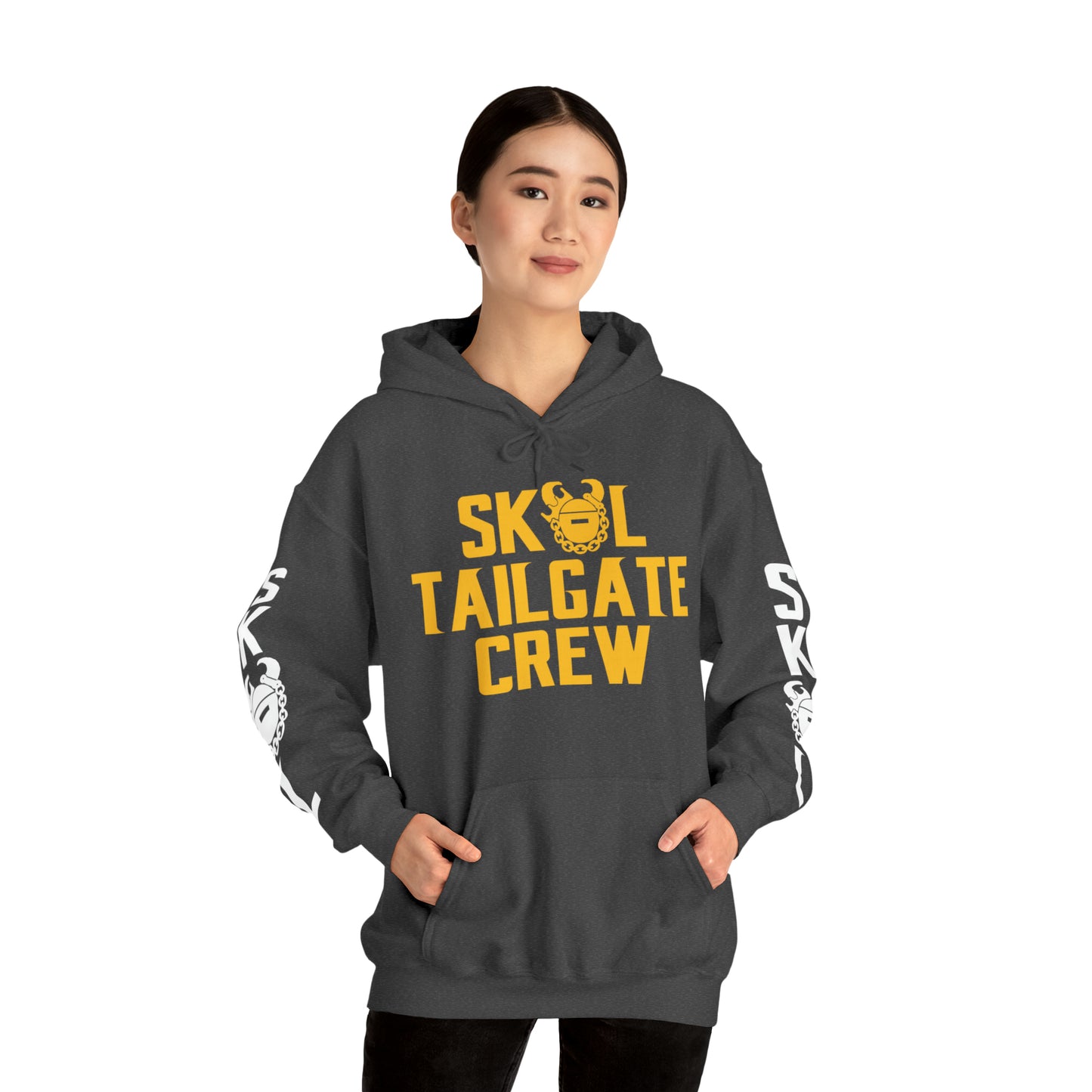 Unisex Heavy Blend™ Hooded Sweatshirt - Tailgate Crew + Original (Sleeves)