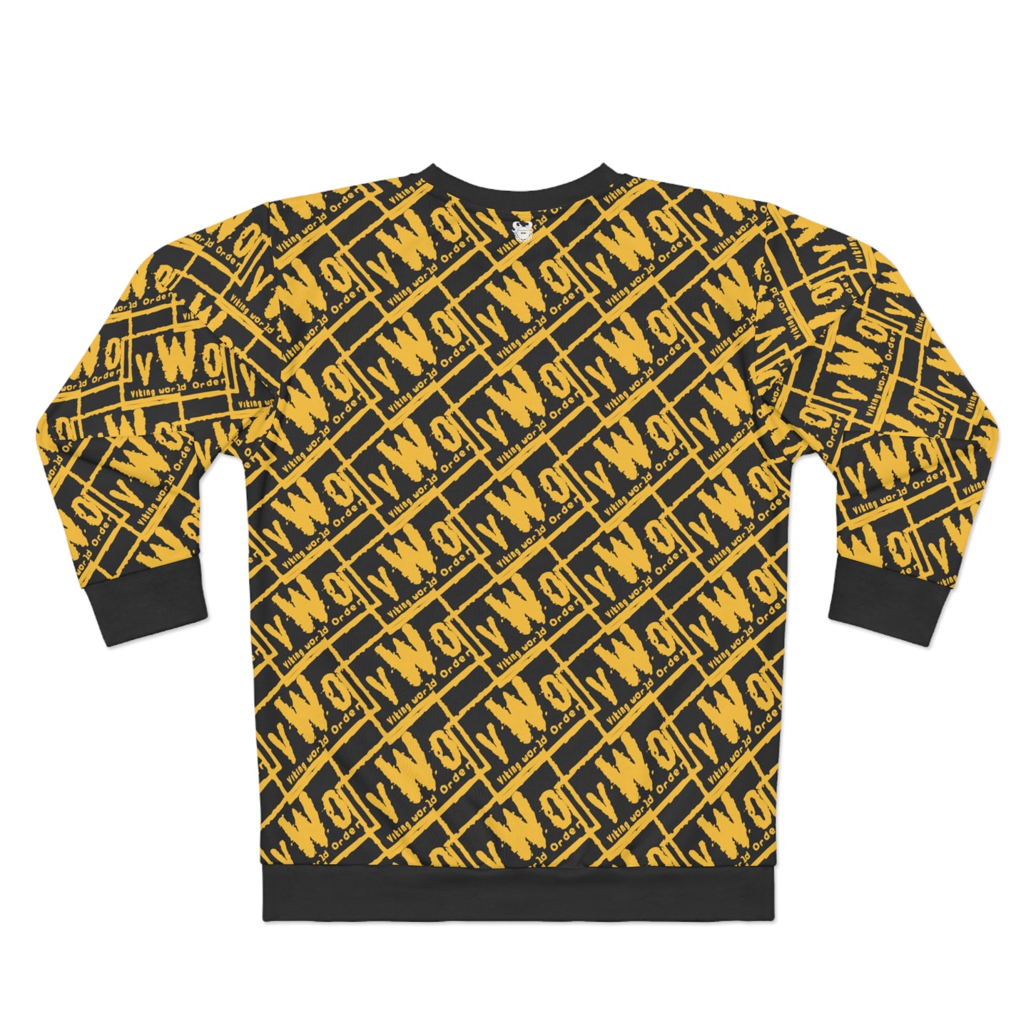 Unisex Crewneck - Black/Gold - VWO (Framed)