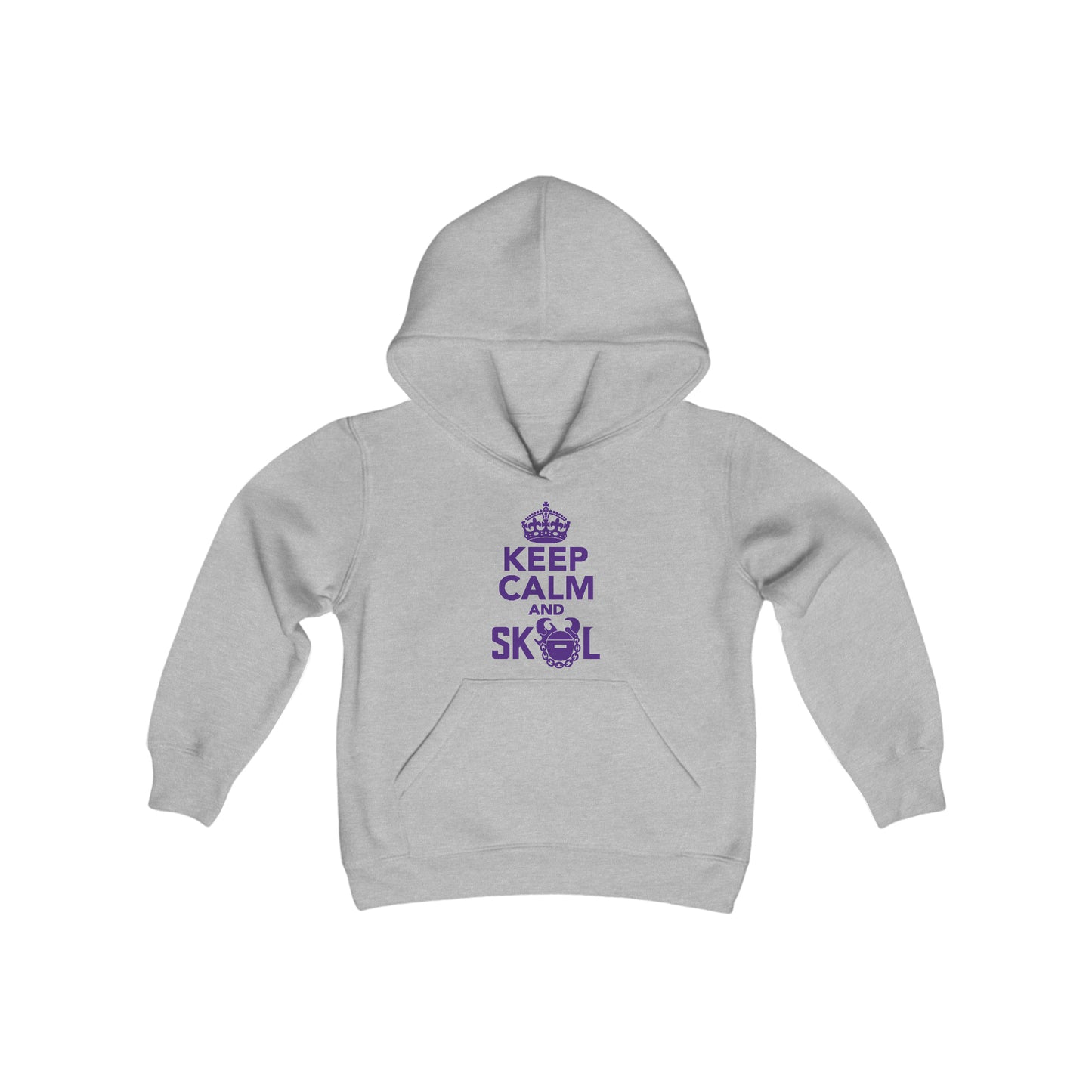 Youth Heavy Blend Hoodie - Keep Calm
