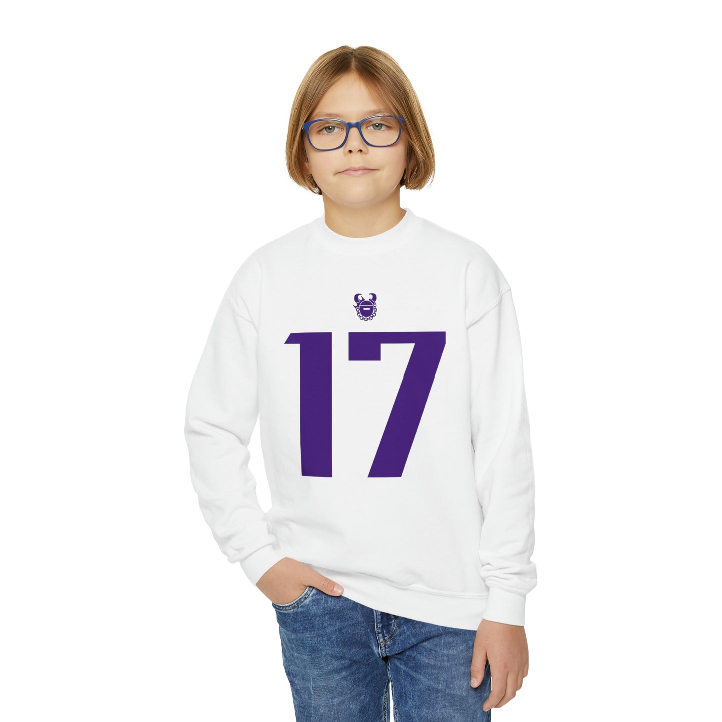 Youth Crewneck - Jersey #17