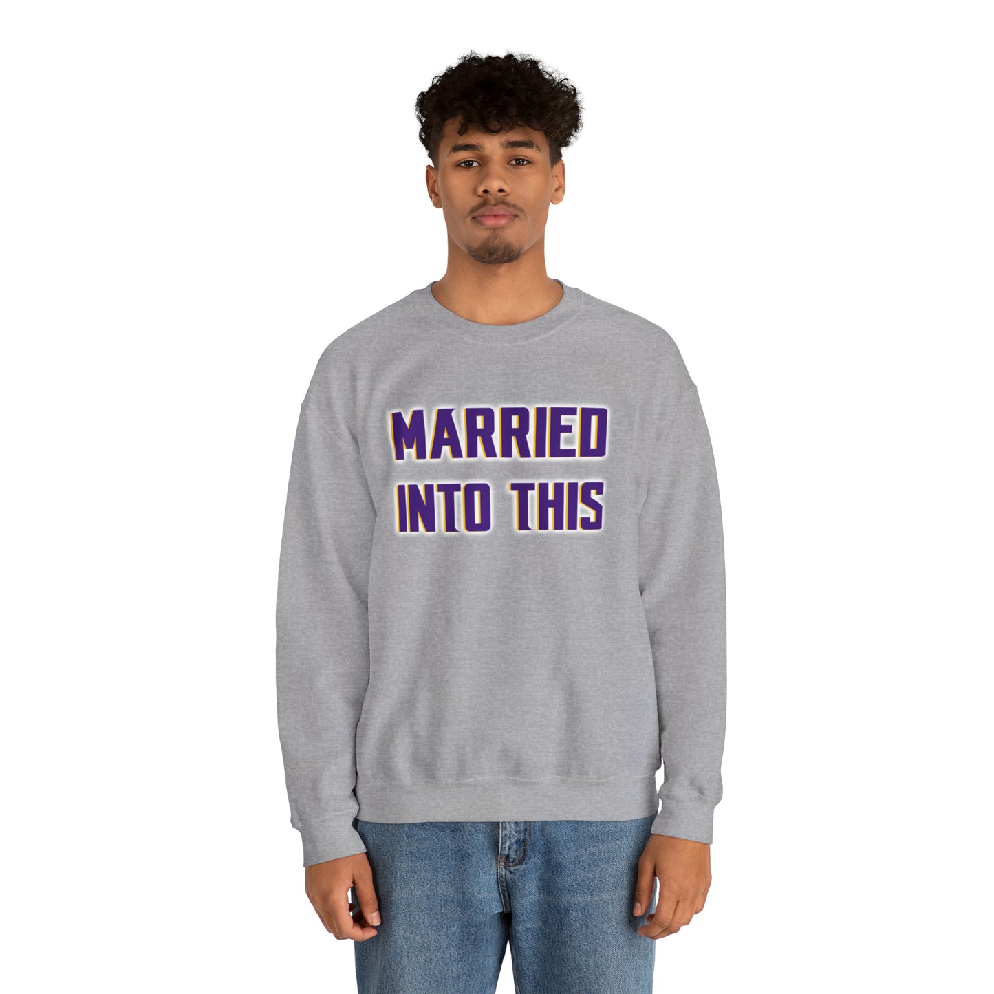 Unisex Heavy Blend™ Crewneck - Married Into This
