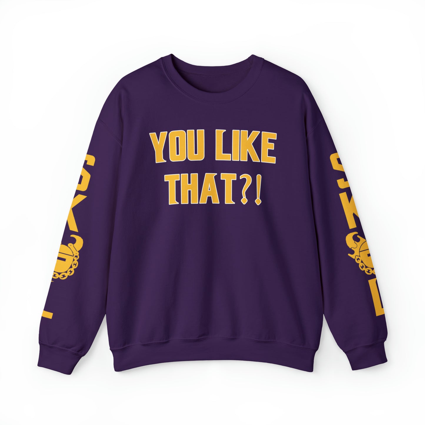 Unisex Heavy Blend™ Crewneck - YOU LIKE THAT?! + The Original (Sleeves)