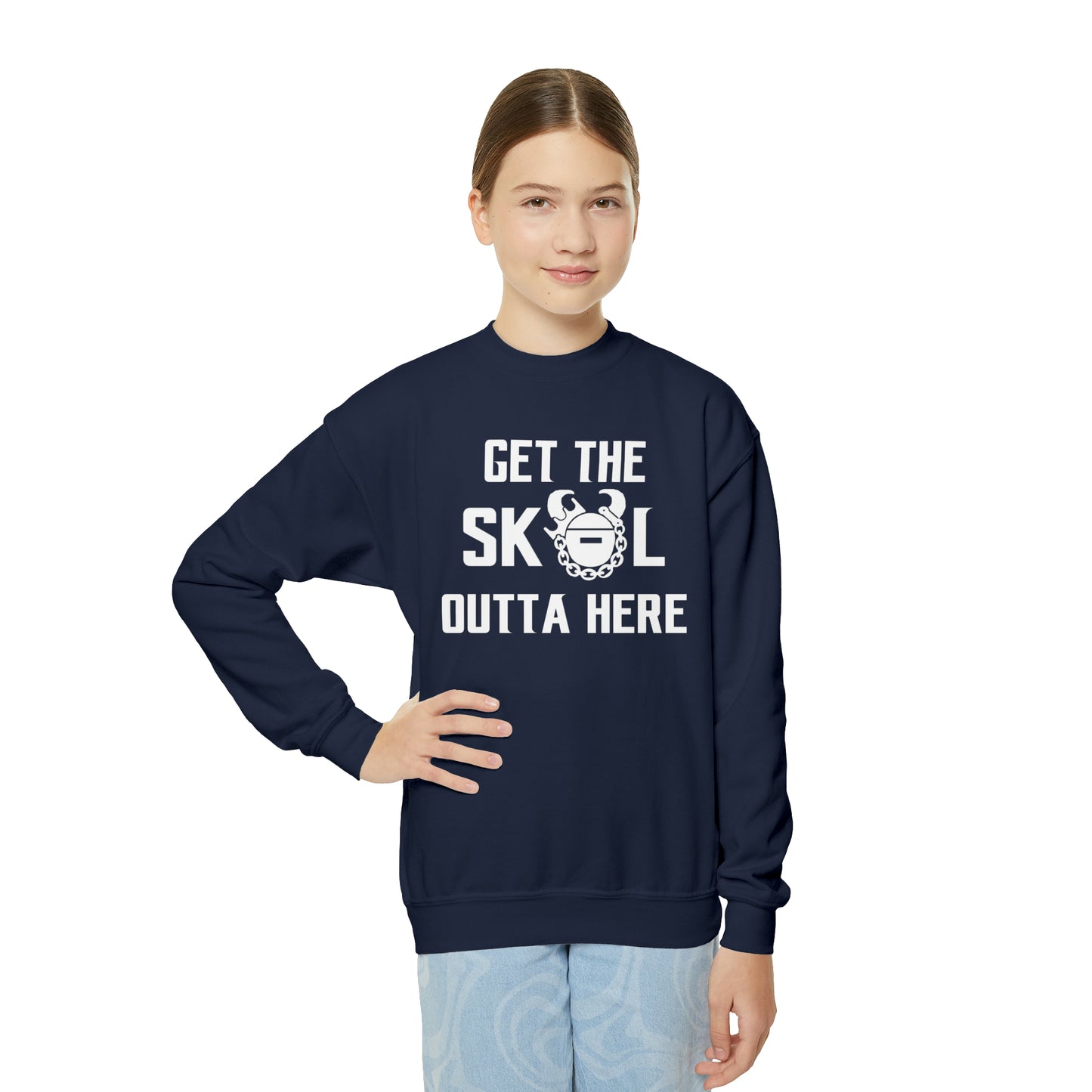 Youth Crewneck - Get OUTTA Here