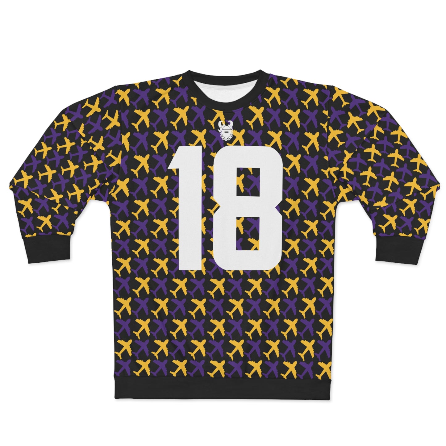 Unisex Crewneck - Jet Planes - Jersey #18