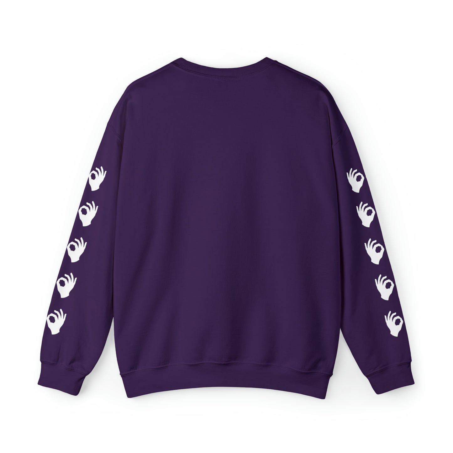 Unisex Heavy Blend™ Crewneck - Griddy Gang + Hands (Sleeves)