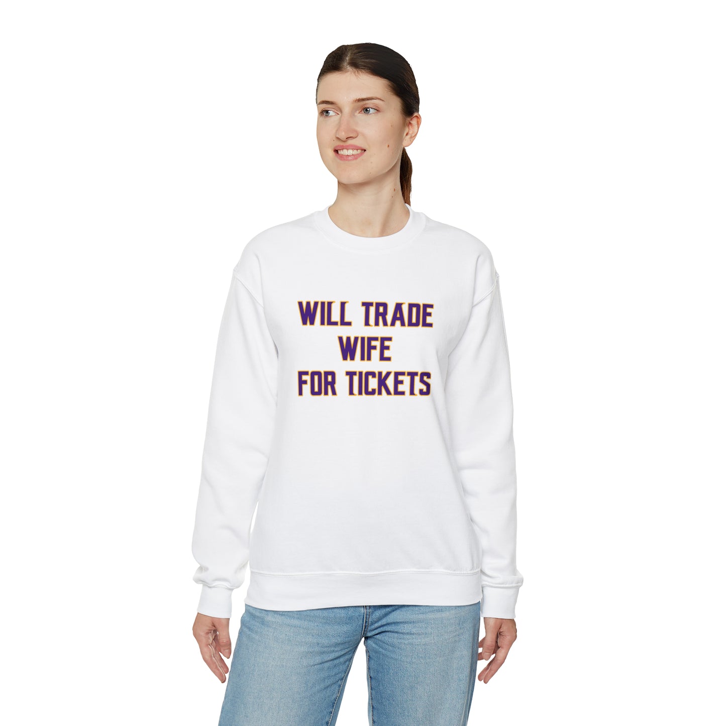 Unisex Heavy Blend™ Crewneck - Wife for Tickets
