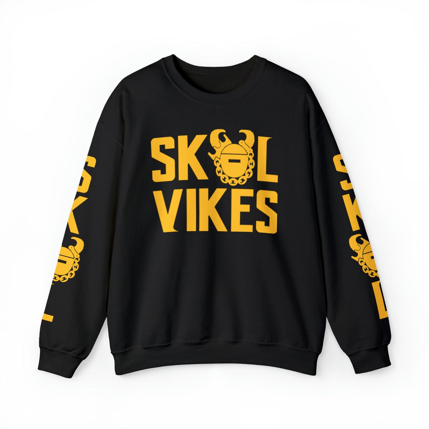 Unisex Heavy Blend™ Crewneck - Vikes + The Original (Sleeves)