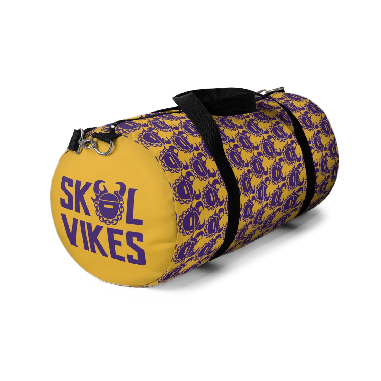 Duffel Bag - Gold/Purple Helmets - Vikes