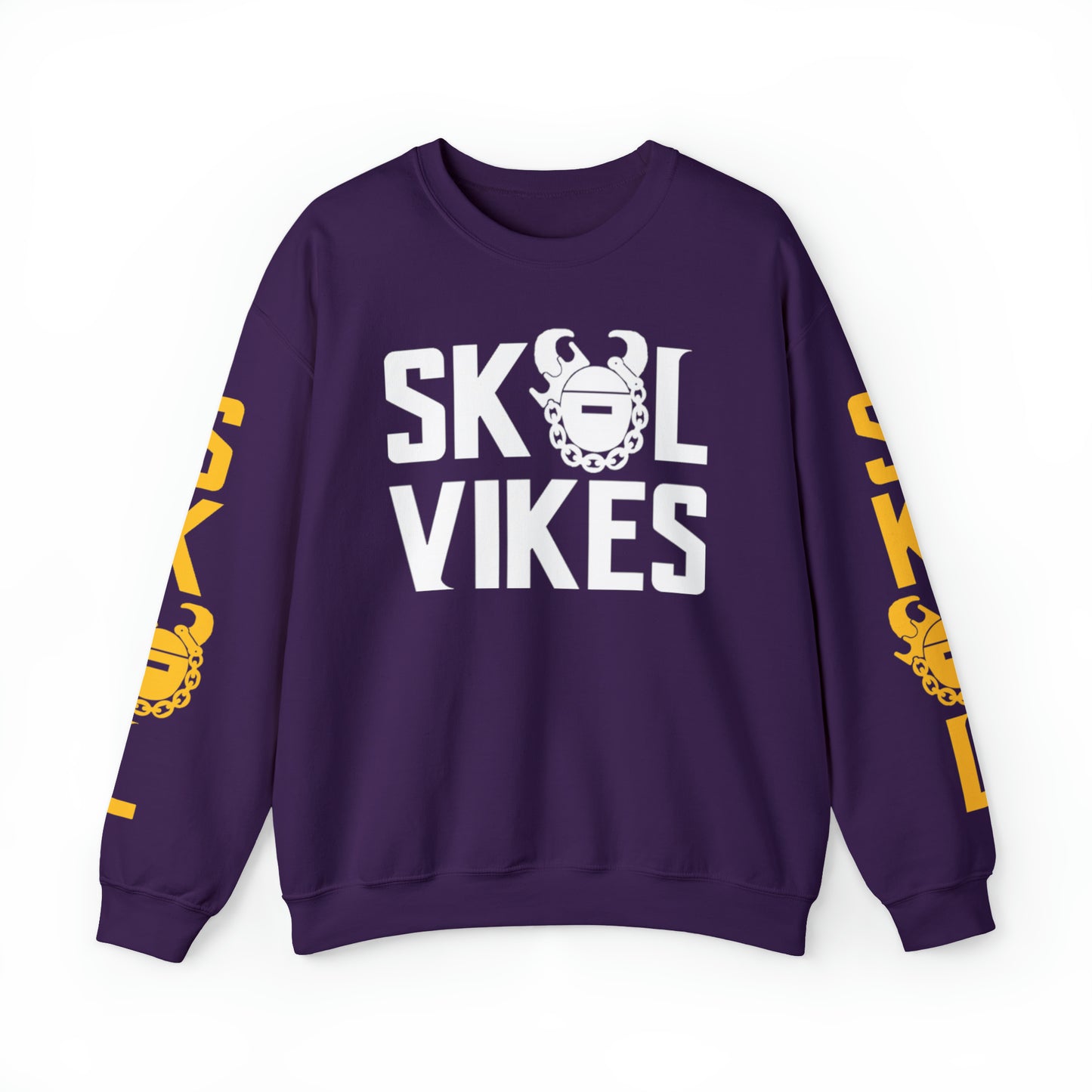 Unisex Heavy Blend™ Crewneck - Vikes + The Original (Sleeves)