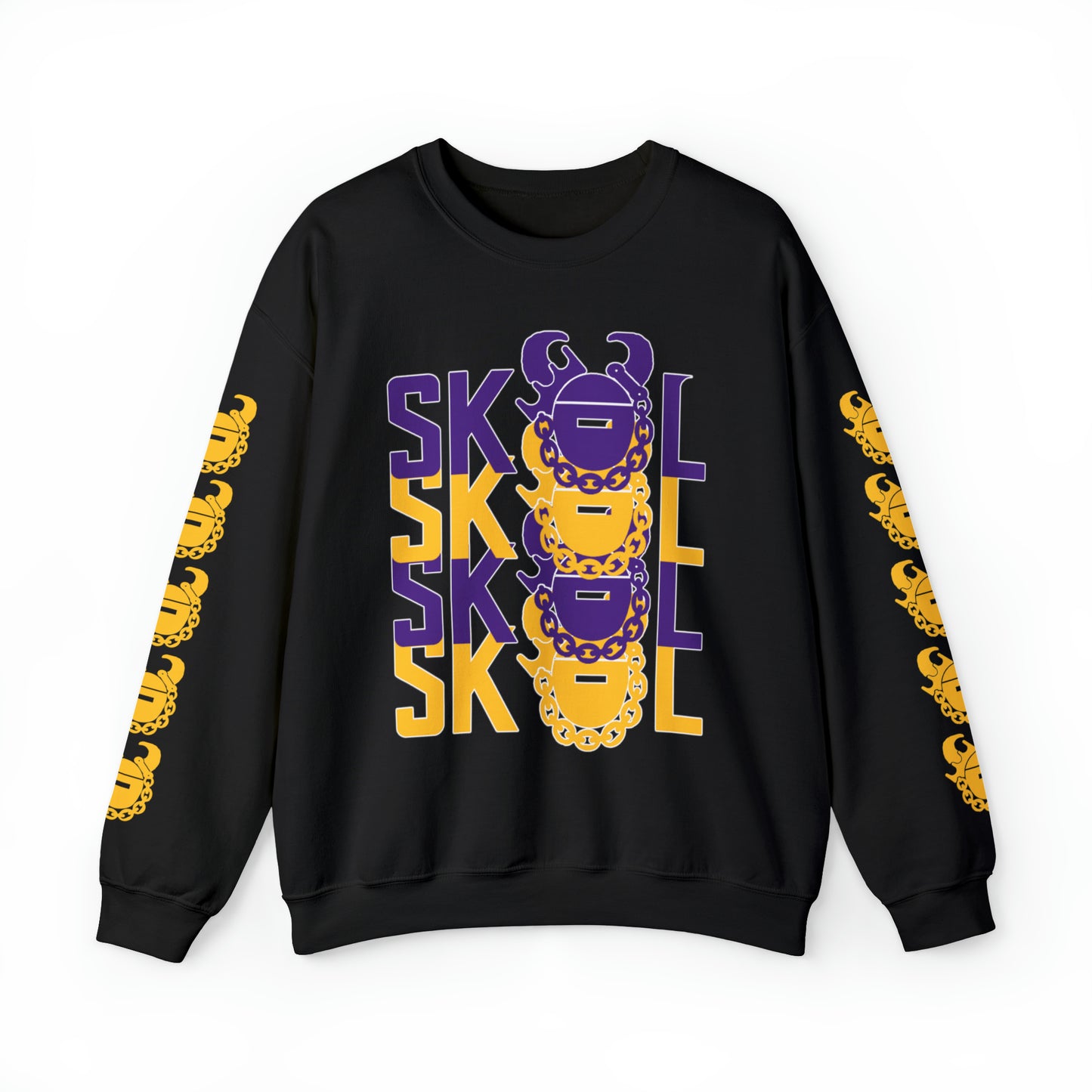 Unisex Heavy Blend™ Crewneck - 4x + Game Day Helmet (Sleeves)