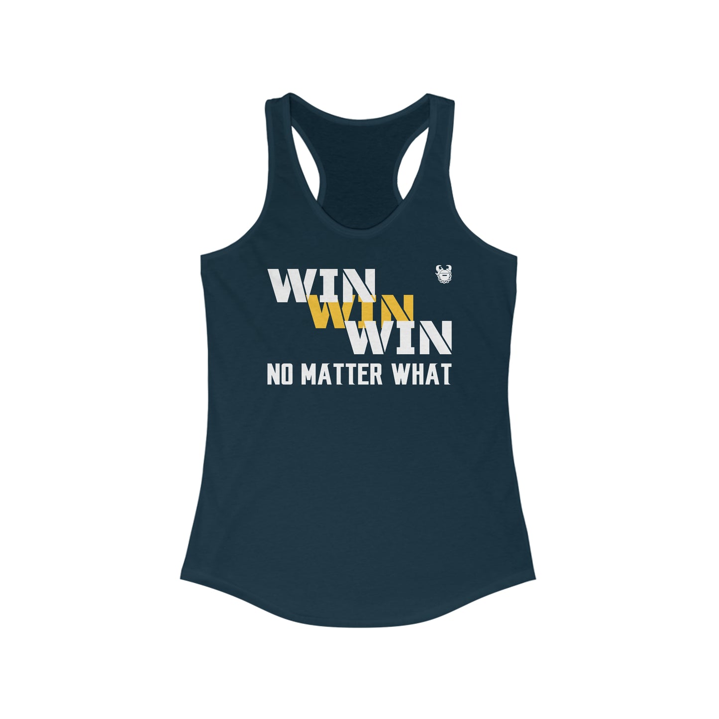 Ladies Ideal Racerback Tank - No Matter What