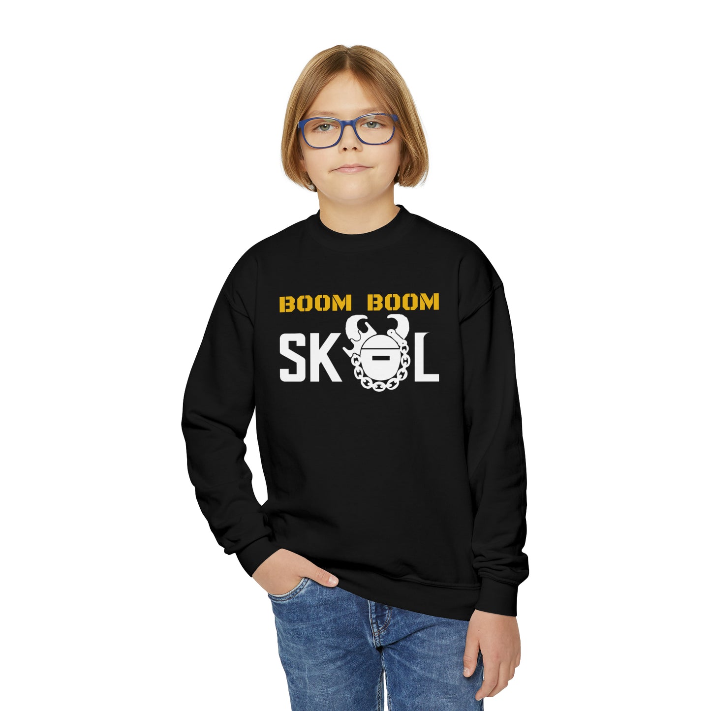 Youth Crewneck - BOOM BOOM
