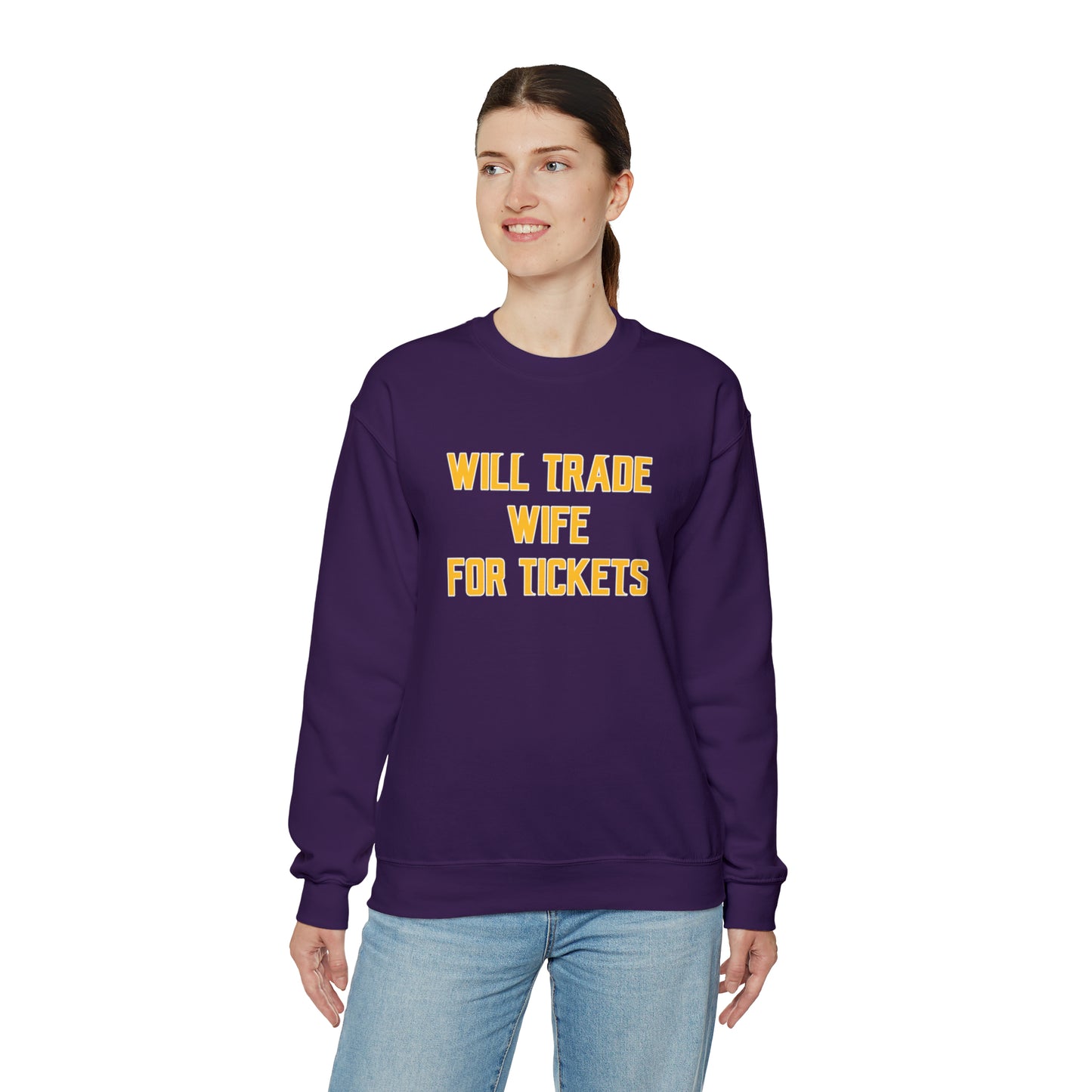 Unisex Heavy Blend™ Crewneck - Wife for Tickets