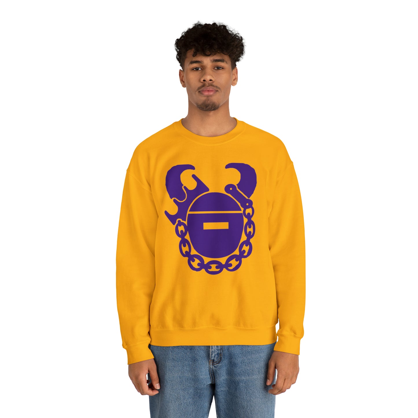 Unisex Heavy Blend™ Crewneck - Game Day Helmet