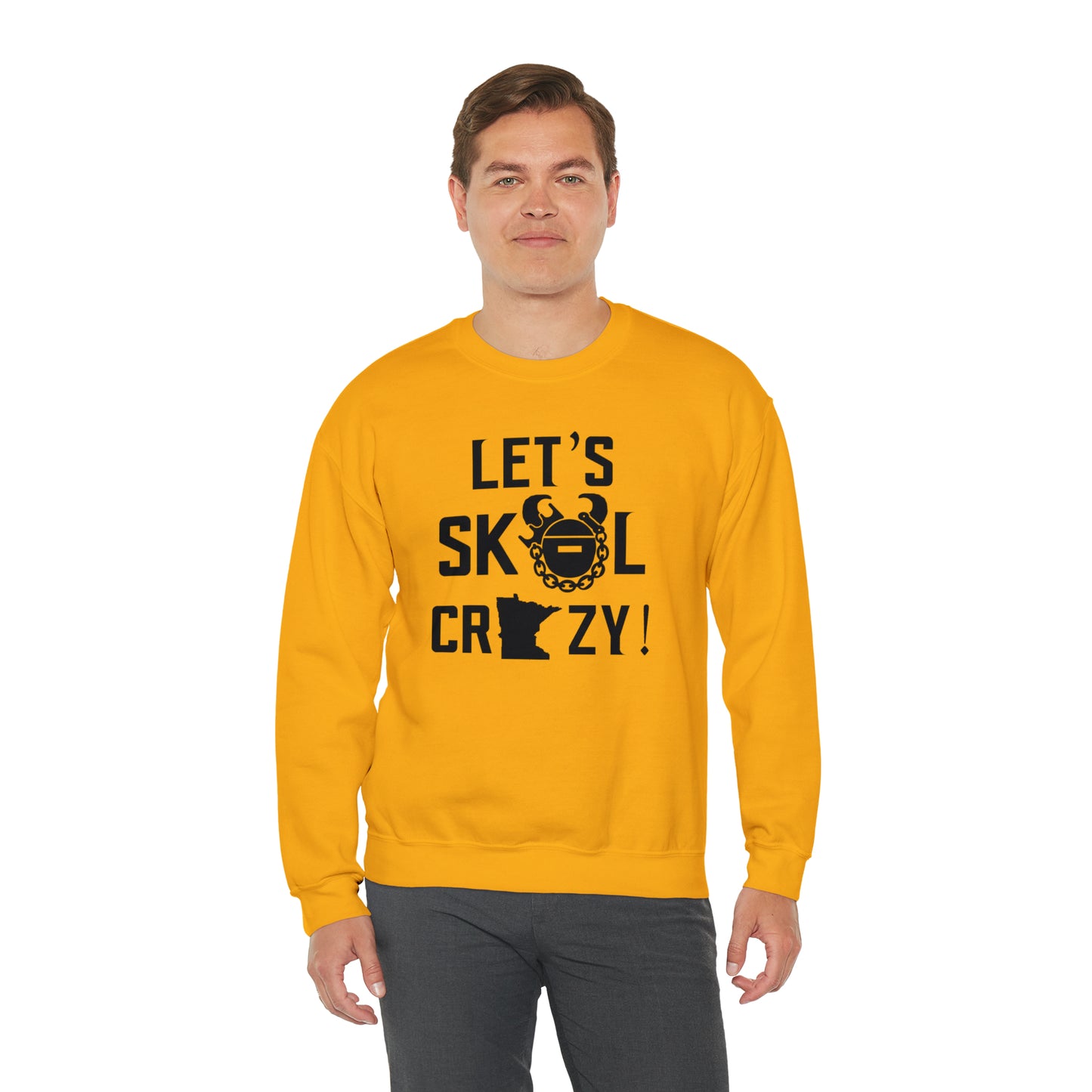 Unisex Heavy Blend™ Crewneck - Let's go Crazy!