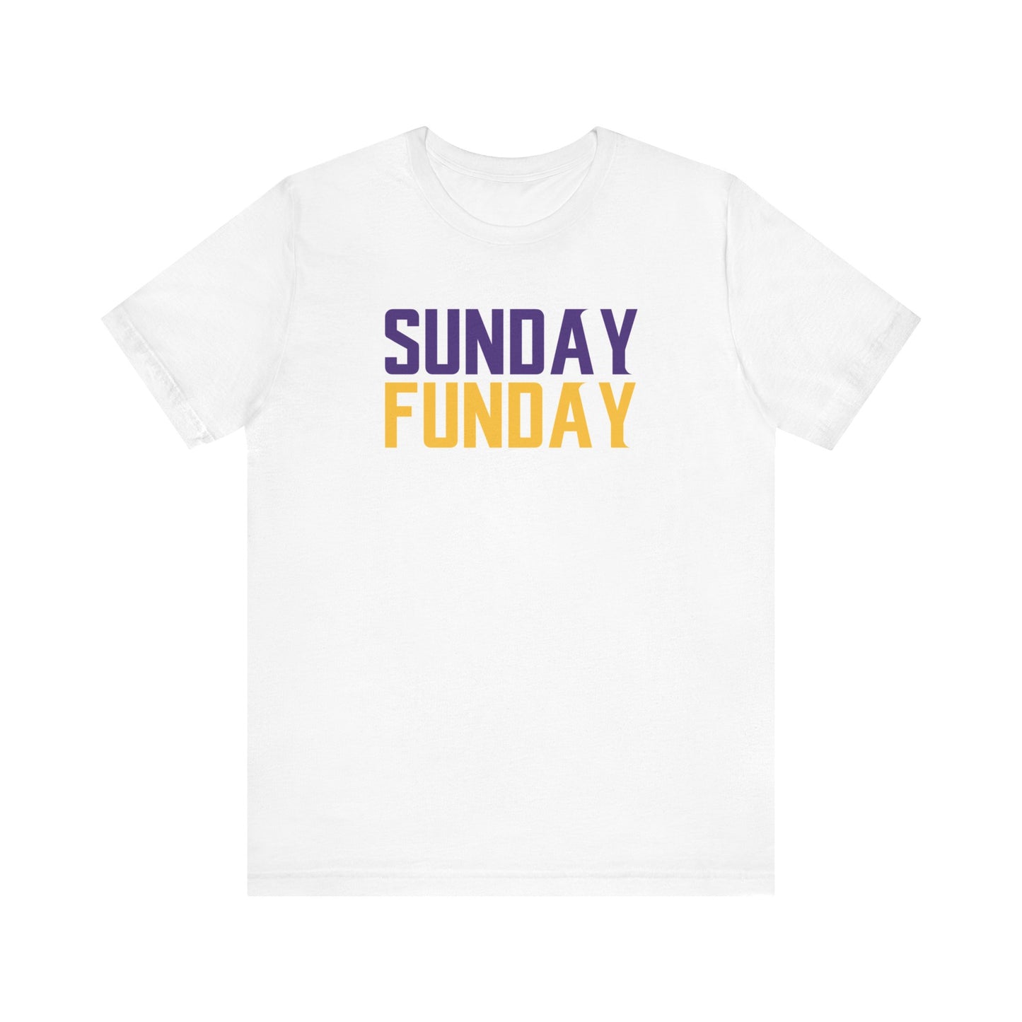 Unisex Jersey Short Sleeve Tee - SUNDAY FUNDAY