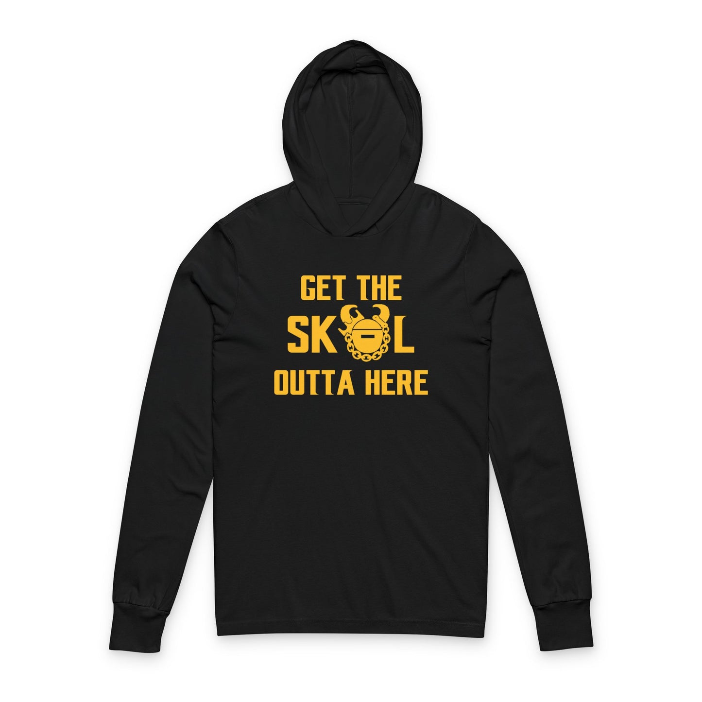 Unisex Hooded Tee - Get OUTTA Here