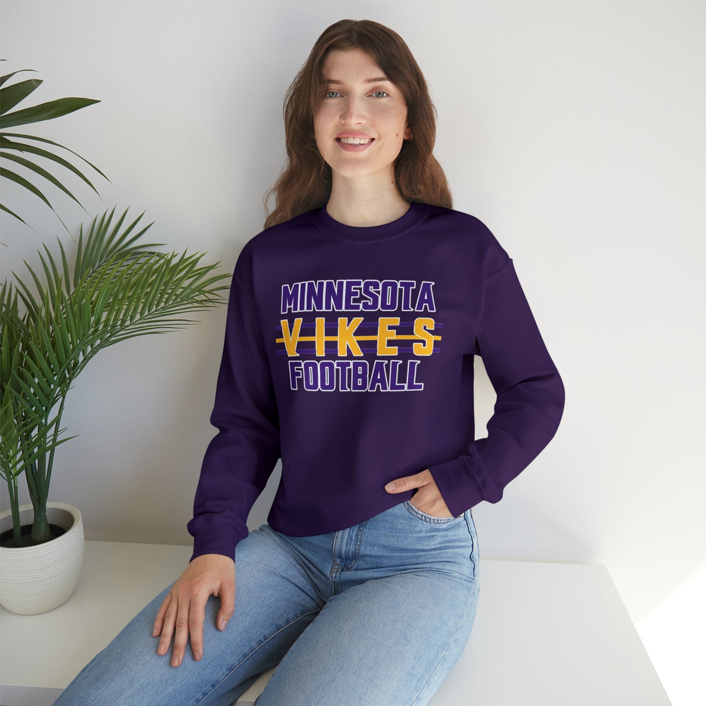 Unisex Heavy Blend™ Crewneck - Vikes Football