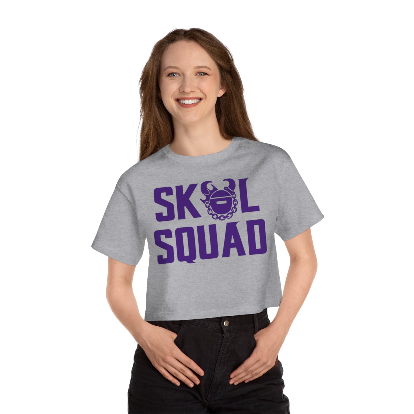 Women's Champion Heritage Cropped Top - SQUAD