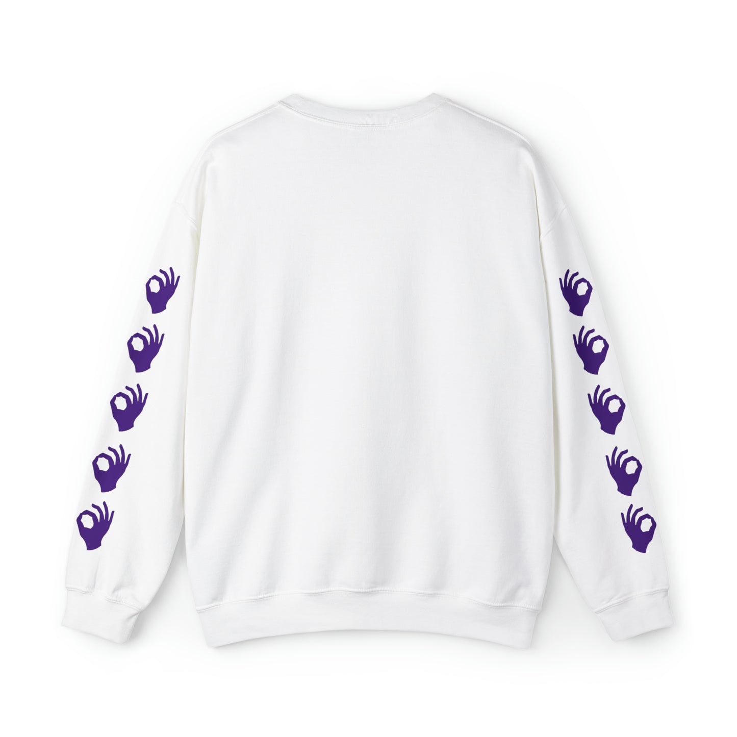 Unisex Heavy Blend™ Crewneck - Griddy Gang + Hands (Sleeves)