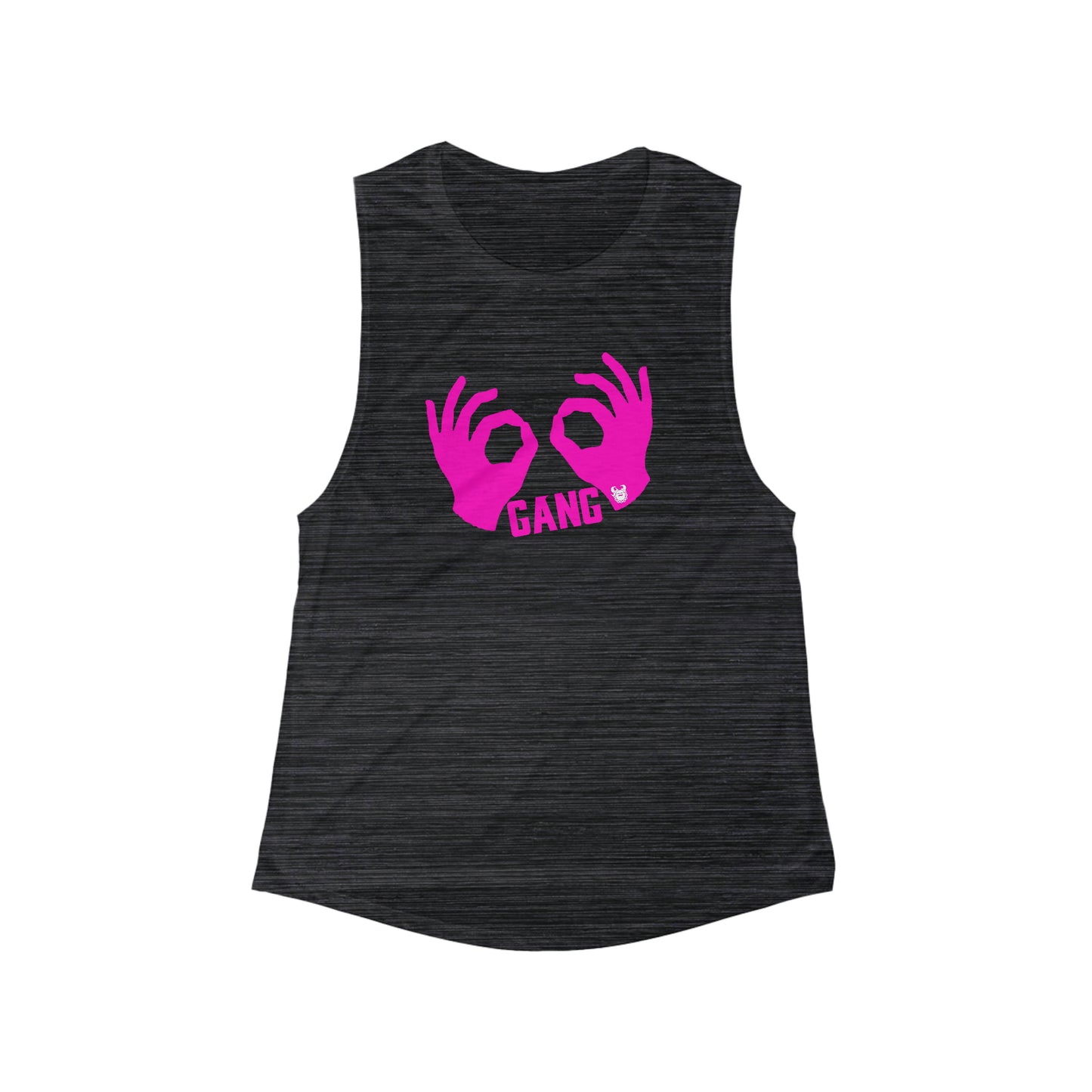 Women's Flowy Scoop Muscle Tank - Griddy Gang
