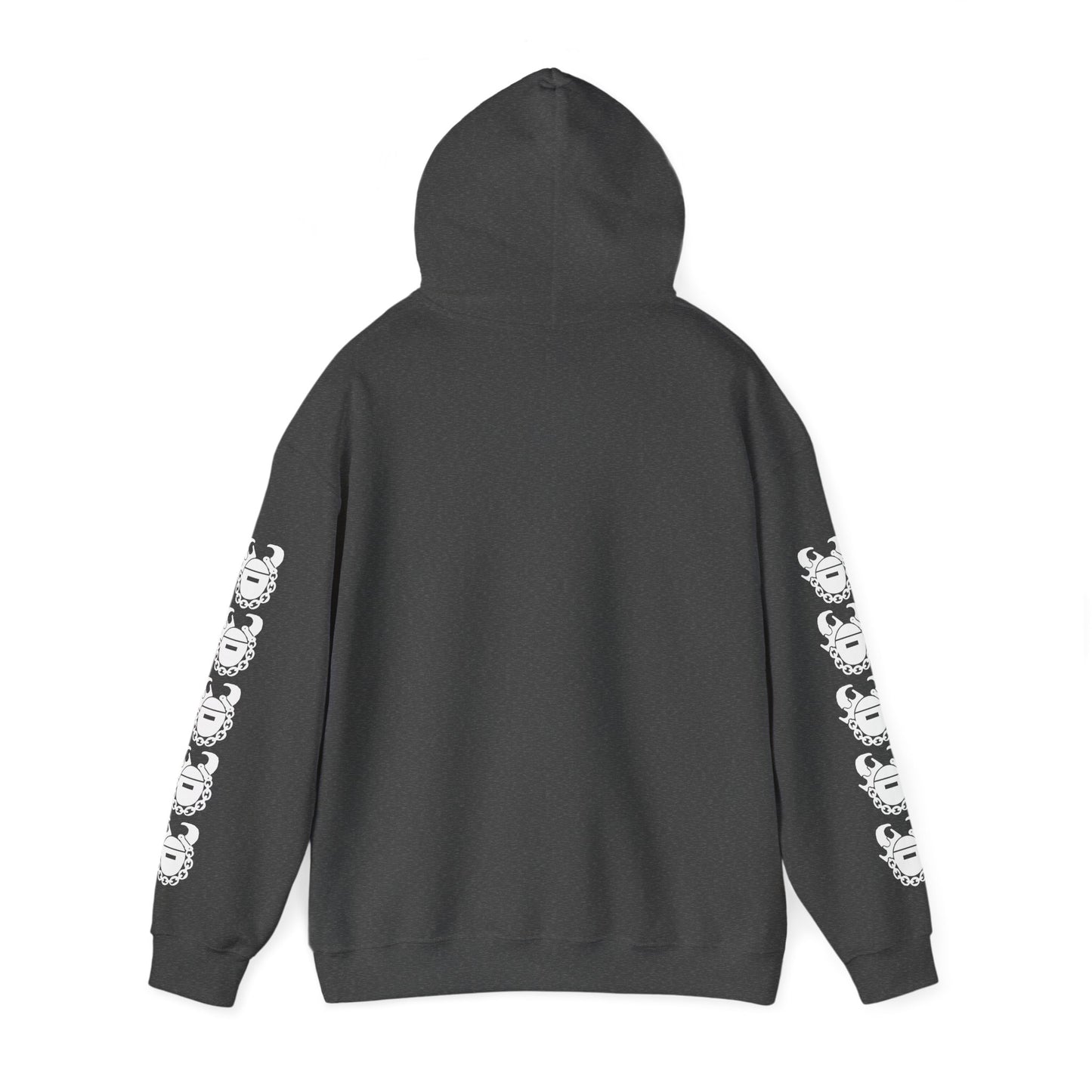 Unisex Heavy Blend™ Hooded Sweatshirt - & BEER + Game Day Helmet (Sleeves)