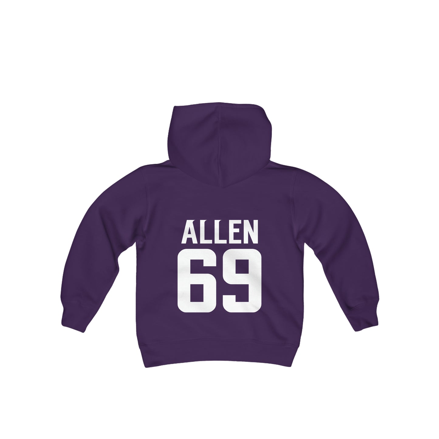 Youth Heavy Blend Hoodie - Jersey #69
